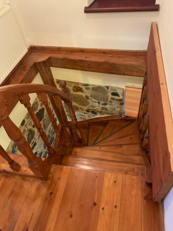 Wood And Stone In The Path Of Lava Villa Antissa Bagian luar foto